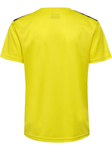Hummel Kinder Sportshirt "Hmlauthentic Pl Jersey S/S Kids" in Gelb
