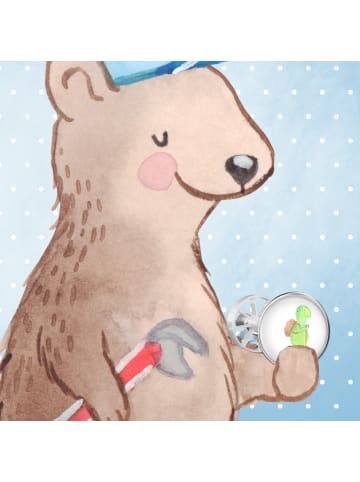 Mr. & Mrs. Panda Stöpsel Waschbecken Schildkröte Wanderer ohne S... in Weiß