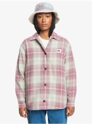Quiksilver Flanellhemd Grape Shake Uni Plaid in Creme