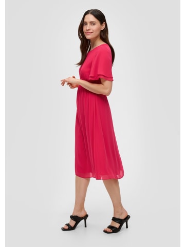s.Oliver BLACK LABEL Kleid kurz in Pink