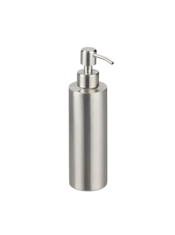 relaxdays 10x Seifenspender in Silber - 300 ml