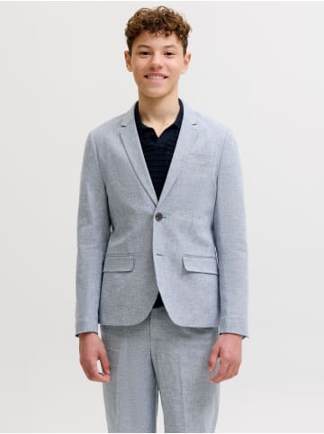 JACK & JONES Junior Klassischer Blazer in Faded Denim