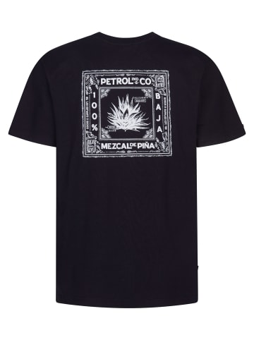 Petrol Industries T-Shirt mit Rückenprint Calor in Schwarz