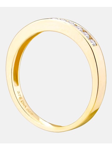 Diamant L'éternel Eternity-Ring aus 375 Gelbgold mit Diamant