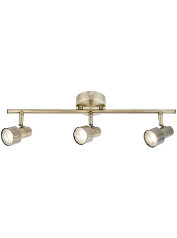 Globo lighting Strahler "STRAHLER METALL BRONZEFARBEN, 3XLED" in bronze