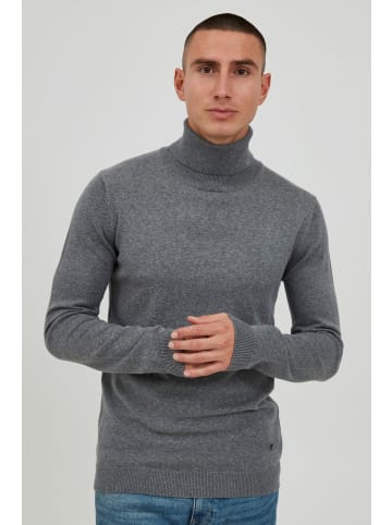 11 Project Strickpullover PRIngbert 21300760-ME Klassischer Rollkragenpullover in Grau