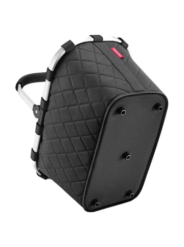 Reisenthel Carrybag - Einkaufskorb (cord dark matcha) in rhombus black