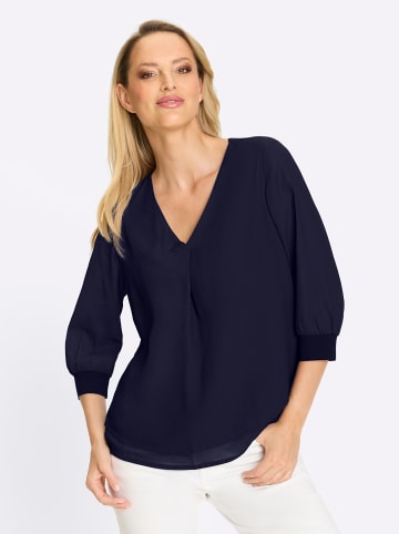 Heine Bluse in marine