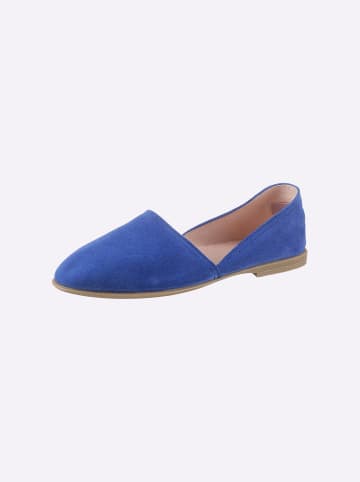 Heine Slipper in royalblau