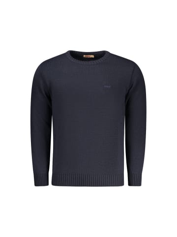 Rifle Blauer Acryl-Pullover