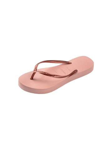 Havaianas Slim-Flatform-Zehensandalen Rose