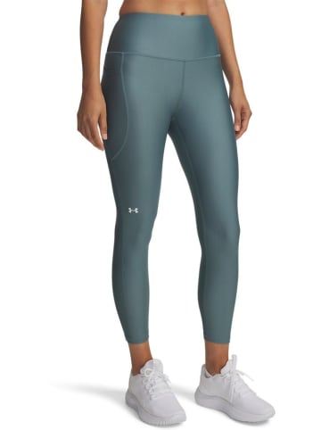 Under Armour Leggings "Tech Hi Ankle Leg" in Blau
