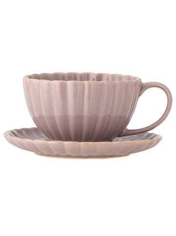 Bloomingville Tasse mit Untertasse LATINA Rosé