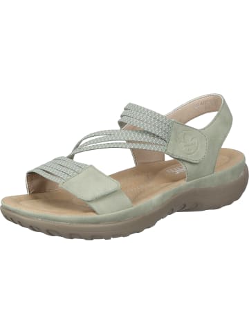 rieker Komfort-Sandalen in pistazie/mint-weiss