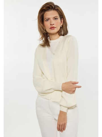 usha WHITE LABEL Damen Cardigan in CREME