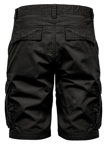 Amaci&Sons Cargoshorts SAUGET in Schwarz