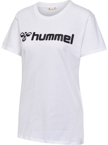 Hummel Sportshirt "Hmlgo 2.0 Logo T-Shirt S/S Woman" in Weiß
