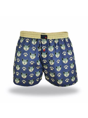 Unabux Boxer Prints in blau3