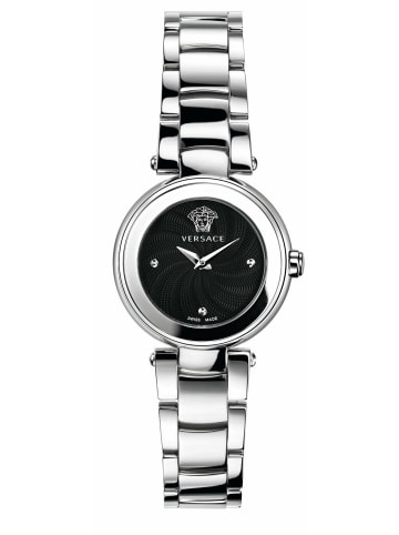 Versace Analoguhr für Damen in silber