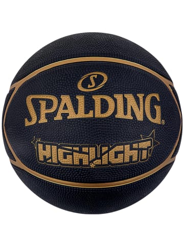 Spalding Spalding Highlight Ball in Schwarz