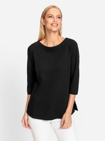 Heine 3/4-Arm-Shirt in schwarz