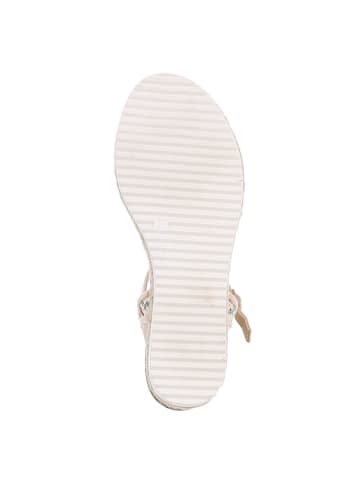 Ital-Design Sandale & Sandalette in Beige und Rosa
