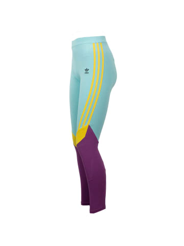 adidas Hose Hw Tights Trefoil Leggings in Blau