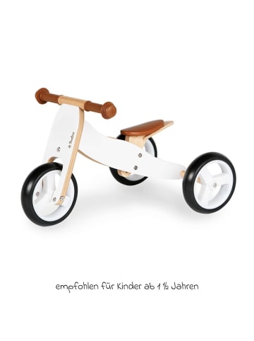 Mini-Laufrad Charlie ab 18 Monate Sattel in brown,white