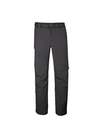 Killtec Zip Off Wanderhose für Herren in Kurzgröße in grau