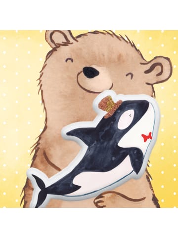 Mr. & Mrs. Panda Schmusetier Orca Zylinder ohne Spruch in Weiß