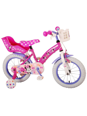 Volare Kinderfahrrad Disney Minnie Cutest Ever Mädchen 14 Zoll Kinderrad Rosa 4 Jahre