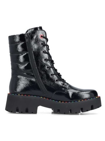 rieker Schnürstiefel in schwarz