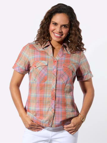 WITT WEIDEN Karo-Bluse in orchidee-sand-kariert