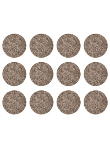 Butlers Untersetzer FELTO 12er-Set in Grau
