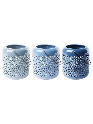 Esschert Design Windlicht in Blau
