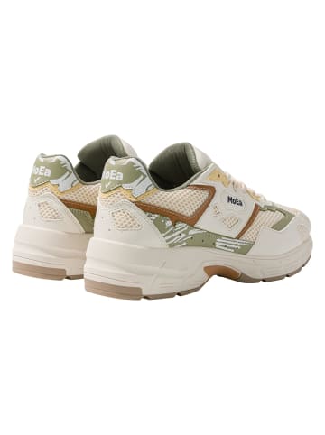 MoEa Turnschuhe in beige/green