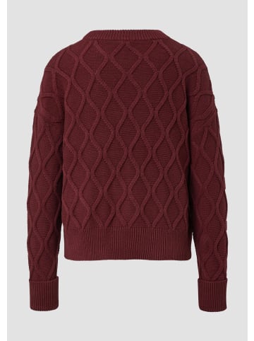 s.Oliver Strickpullover in 3902_bordeaux