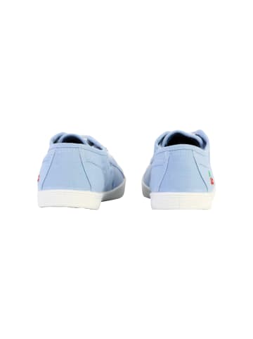 Le Temps des Cerises Schnürsenkel-Tennis Basic 02 Blau