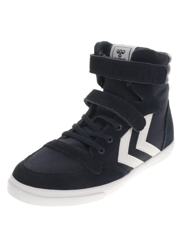 Hummel Sneaker High in Blau/Weiß