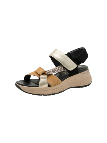 Tamaris Sandalen aus Leder Schwarz