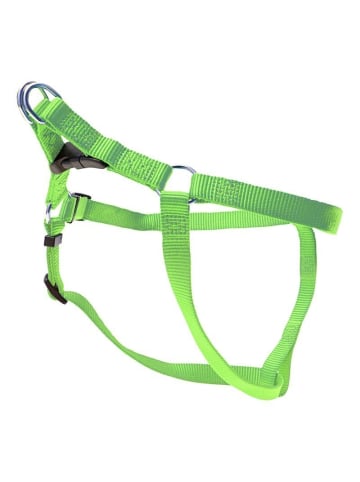 WOLTERS One Touch Hundegeschirr Nylon Basic 50-75cm lime