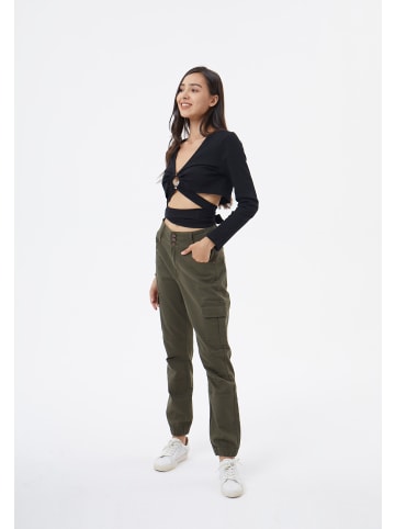 Aiki Keylook Cargohose Levitating in Khaki