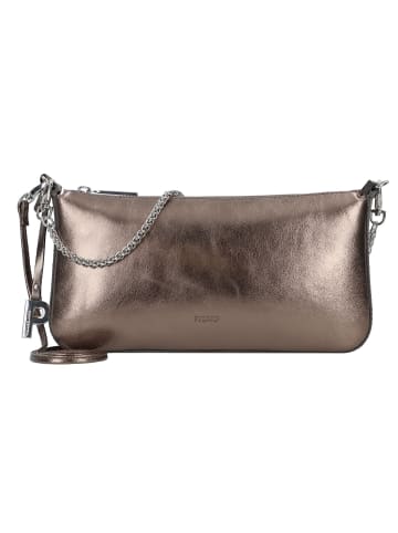 PICARD Auguri Schultertasche Leder 26 cm in altsilber