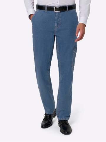 Sieh an! Jeans in blue-bleached