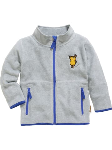 Playshoes Fleecejacke in grau/melange