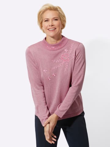 WITT WEIDEN Stehkragenpullover in altrosa