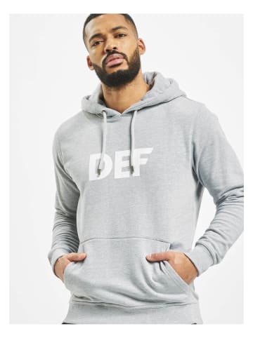 DEF Kapuzenpullover in grey