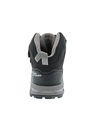 Jack Wolfskin Woodland Texapore Mid VC Klettstiefel Schwarz