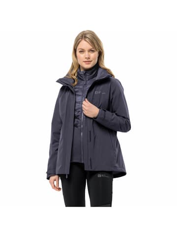 Jack Wolfskin Jacke Luntal 3in2 in Dunkelgrau