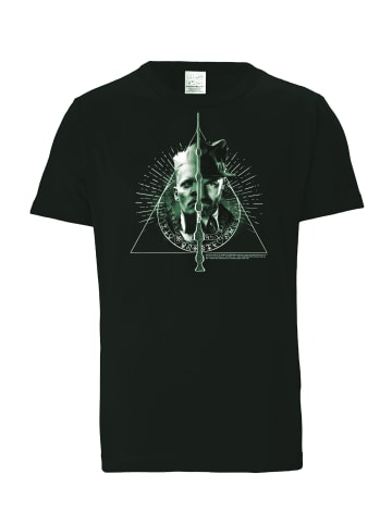 Logoshirt T-Shirt Grindelwald vs Dumbledore in schwarz